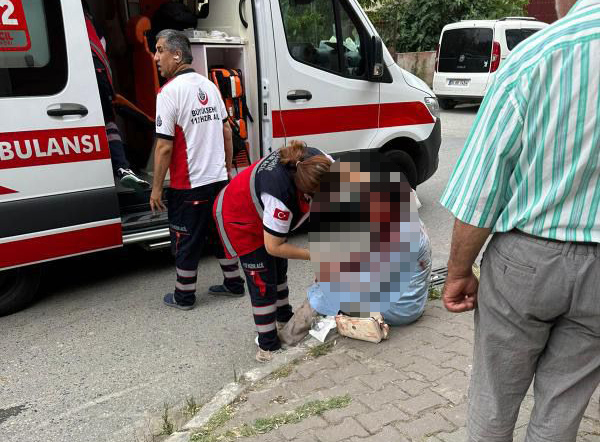 İstanbul'un göbeğinde köpek dehşeti! Kanlar içinde kalan kadın ağır yaralı halde hastaneye kaldırıldı