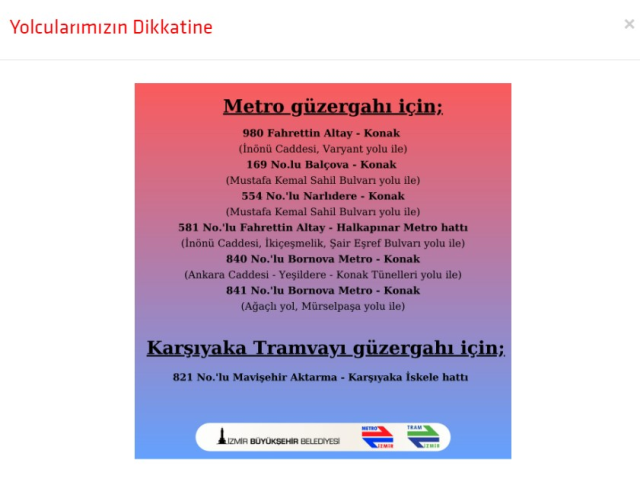 İzmir metro çalışmıyor mu, neden? İzban grevde mi? İzmir metro grevde mi?