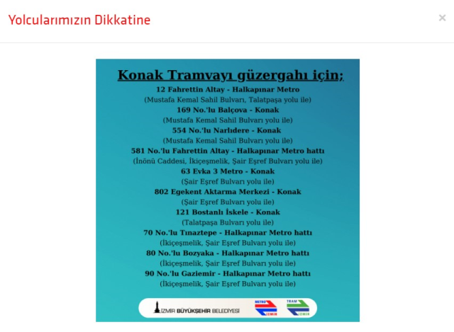İzmir tramvay çalışıyor mu? İzmir İZBAN çalışıyor mu?