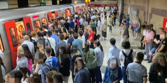 Ankara metrosunda intihar
