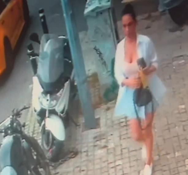Kadıköy'de avukat tarafından 4. kattan aşağı atılan kadının son görüntüleri ortaya çıktı